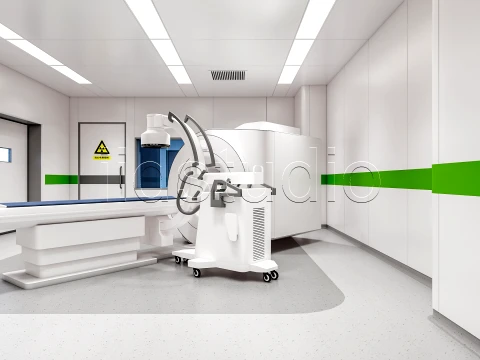 Hospital CT SCAN 1 3D Model
