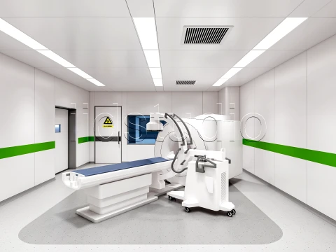 Hospital CT SCAN 1 3D Model