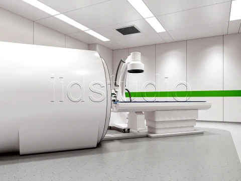 Hospital CT SCAN 1 3D Model