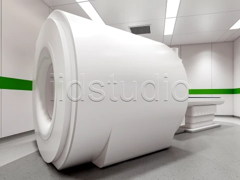 Hospital CT SCAN 1 3D Model