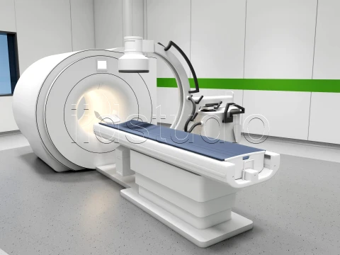 Hospital CT SCAN 1 3D Model