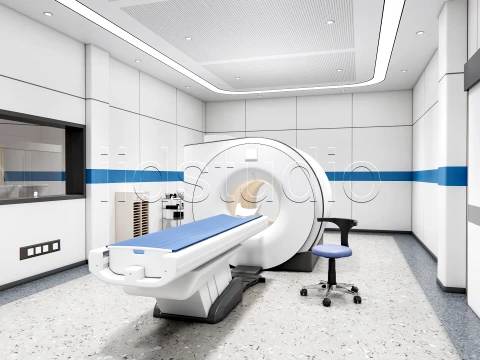 Hospital CT SCAN 2 3D Model
