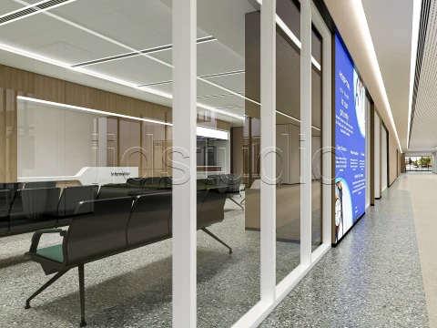 Hospital corridor 0 3D Model