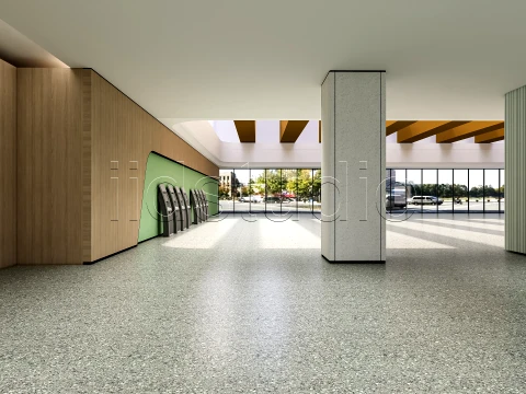 Hospital corridor 0 3D Model
