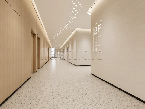Hospital corridor 2 3D Model