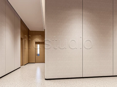 Hospital corridor 2 3D Model