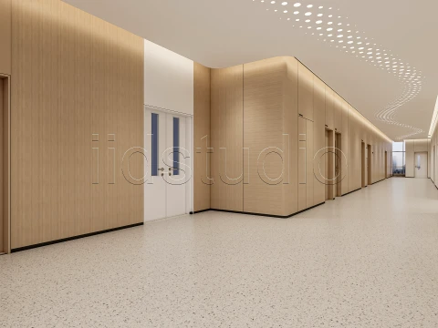 Hospital corridor 2 3D Model