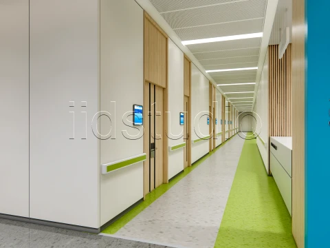 Hospital corridor 6 3D Model