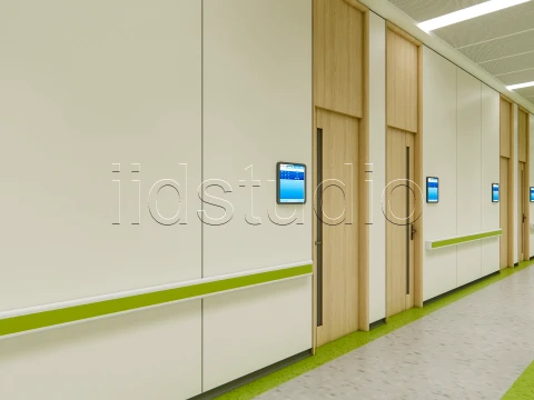 Hospital corridor 6 3D Model