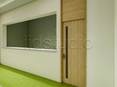 Hospital corridor 6 3D Model