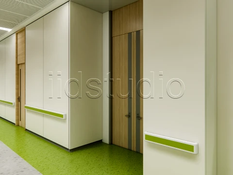 Hospital corridor 6 3D Model