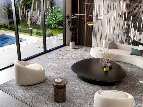 LIVING ROOM 2 3D Model