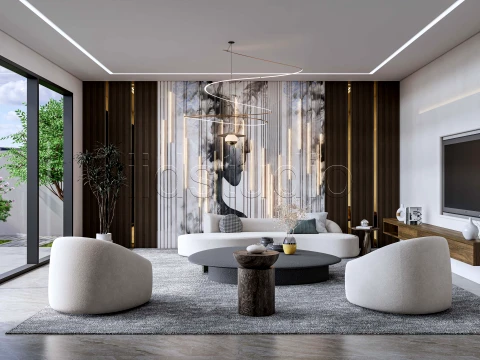 LIVING ROOM 2 3D Model