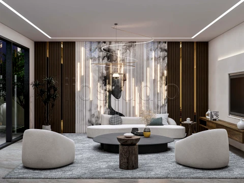 LIVING ROOM 2 3D Model