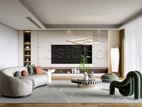 LIVING ROOM 3 3D 模型
