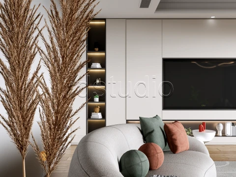 LIVING ROOM 3 3D Model