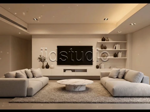 LIVING ROOM 3 3D Model