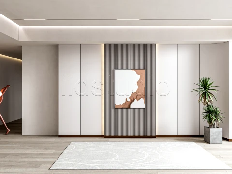 LIVING ROOM 4 3D Model