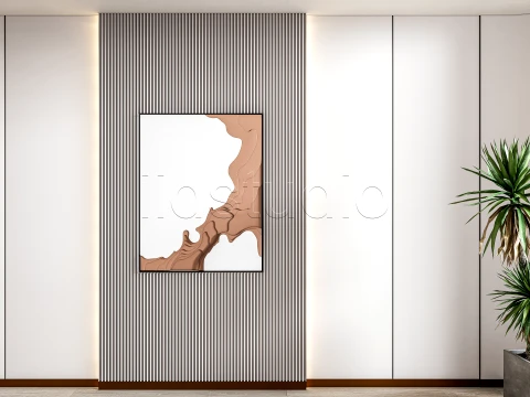 LIVING ROOM 4 3D Model