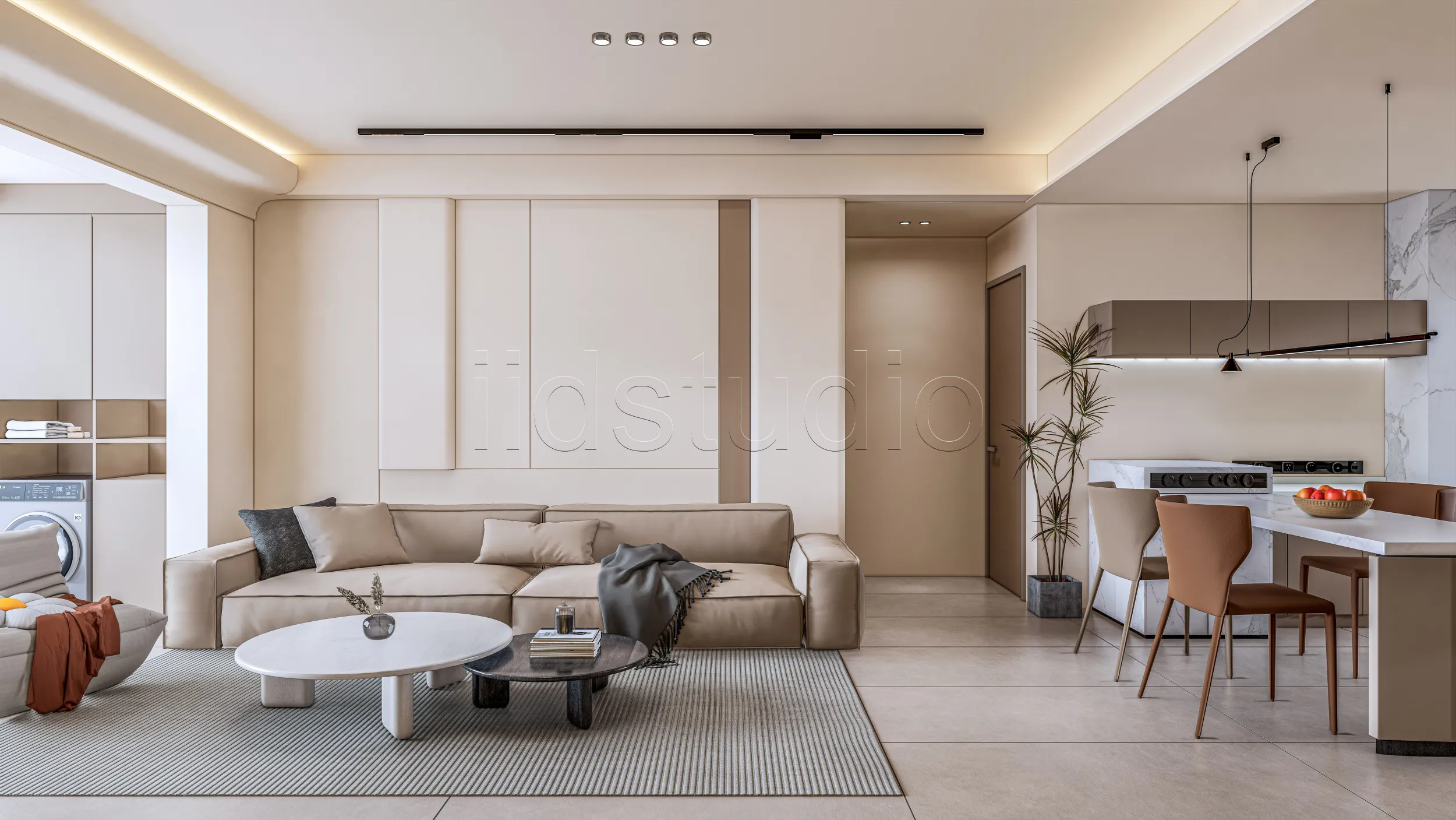 LIVING ROOM 6 3D Model .c4d .max .obj .3ds .fbx .stl .blend 