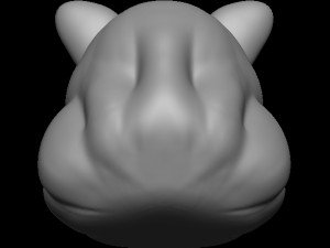 Wolf Model Cetak 3D