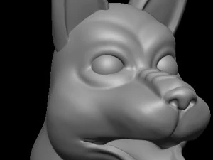 Dog 3D Print Model