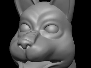 Dog 3D Print Model