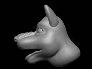 Dog 3D Print Model