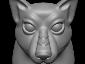 Dog 3Dプリントモデル