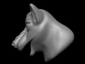 Dog 3D Print Model