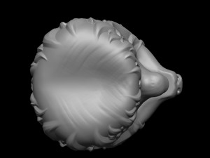 Wolf Model Cetak 3D