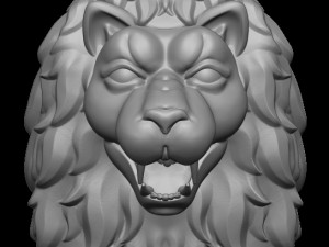 Lion 3D Print Model