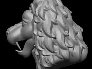 Lion Modello di stampa 3D