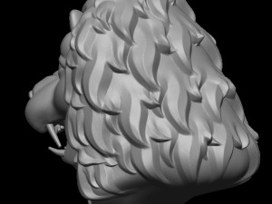 Lion Modello di stampa 3D
