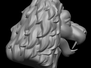 Lion Modello di stampa 3D