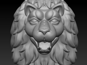 Lion Modello di stampa 3D