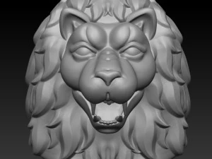 Lion 3D Print Model