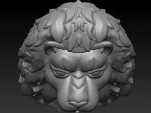 Lion Modello di stampa 3D