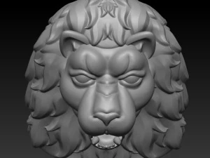 Lion 3D Print Model