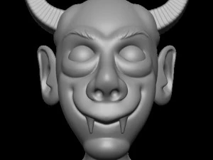 Адский мальчик 3D Принт Модель