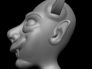 Адский мальчик 3D Принт Модель