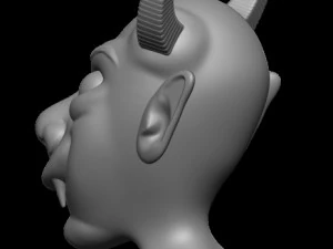 Адский мальчик 3D Принт Модель