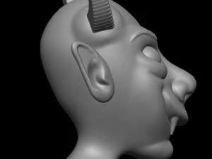 Адский мальчик 3D Принт Модель