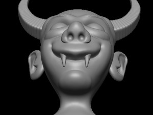 Hell Boy 3D Принт Модель