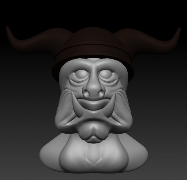 Wiking Modelo de impresión 3D .c4d .max .obj .3ds .fbx .stl .blend 