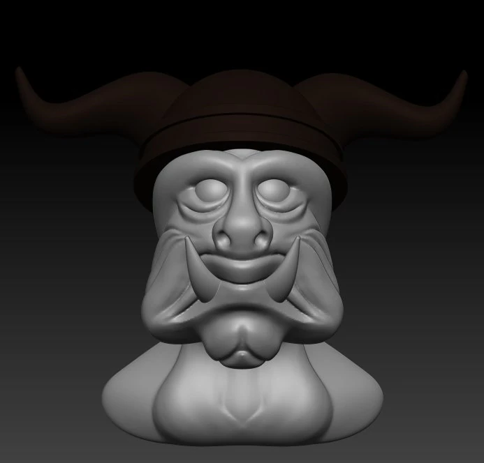 Wiking 3D Print Model .c4d .max .obj .3ds .fbx .stl .blend