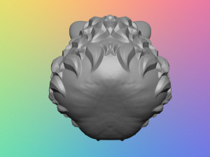 Wolf Modello di stampa 3D