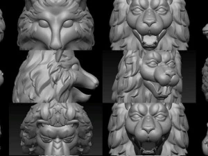 Модели собак 3D Принт Модель