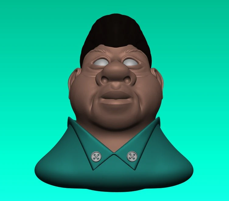 Man character 3D Print Model .c4d .max .obj .3ds .fbx .stl .blend 