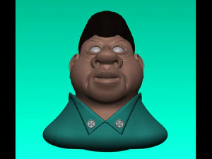 Car&aacute;cter del hombre Modelo de impresión 3D